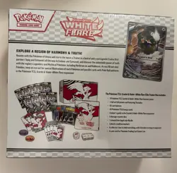 Pokemon TCG : White Flare Elite Trainer Box ETB Factory SEALED - Image 2