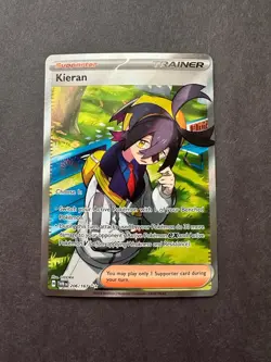 Pokemon Kieran 206/167 SV06 Twilight Masquerade Full Art Ultra Rare English - Image 1