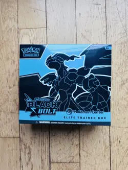 Pokemon TCG Pokemon Center Black Bolt Elite Trainer Box ETB Brand New Sealed - Image 1