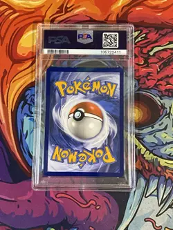 2025 POKEMON DRI EN-DESTINED RIVALS ILLUSTRATION RARE #193 MISTY'S PSYDUCK PSA 9 - Image 2
