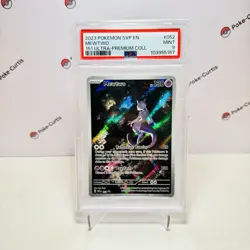 2023 POKEMON SVP EN-SV PROMO 151 ULTRA-PREMIUM COLLECTION #052 MEWTWO PSA 9 - Image 1