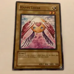 CP02-EN012 Happy Lover Common Unlimited Edition LP Yugioh - Image 1