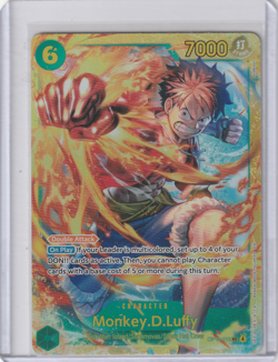 Monkey D Luffy OP13-118 SEC One Piece Carrying on His Will ENGLISH - Image 1
