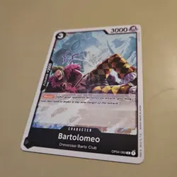 Bartolomeo OP04-089 Foil NM PRB-01 Premium Booster English ONE PIECE TCG CCG - Image 3