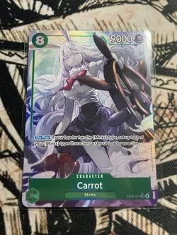 One Piece TCG The Azure Sea’s Seven OP14 Carrot EB04-013 Alt Art English In Hand - Image 1