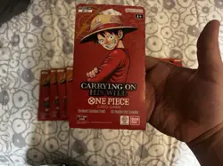 One Piece TCG: Carrying On His Will Sleeved Booster OP-13 English (LOT OF 15) - Image 1