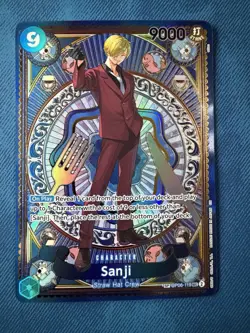 Sanji OP06-119 SP Alt Art OP11 A Fist of Divine Speed One Piece TCG English - Image 1
