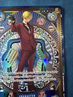 Sanji OP06-119 SP Alt Art OP11 A Fist of Divine Speed One Piece TCG English - Image 5