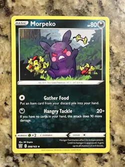 Morpeko 98/163 Battle Styles Regular Uncommon Pokemon Card Pokemon TCG 098 - Image 1