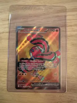Oricorio ex 110/094 ME02: Phantasmal Flames Ultra Rare Pokemon Card - Image 1