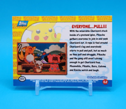 Pokemon Card - Everyone...Pull!!! 52 - Pikachu's Vacation - Topps - Image 3