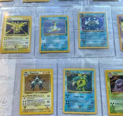 Vintage Poekmon Cards TCG Lot (20 Cards) - Set of Holos and Rares - Image 5