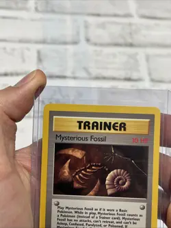 1st Ed Mysterious Fossil Non-Holo WOTC Pokemon Card 62/62 Fossil Set LP/NM Vtg - Image 3