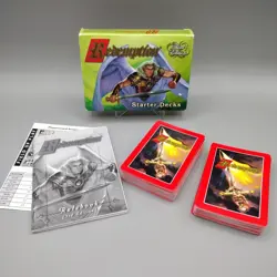 2004 Cactus Game Design Redemption 3rd Edition Card Game Starter Decks Complete - Image 1