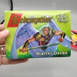 2004 Cactus Game Design Redemption 3rd Edition Card Game Starter Decks Complete - Image 2