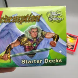 2004 Cactus Game Design Redemption 3rd Edition Card Game Starter Decks Complete - Image 4