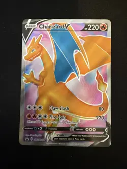 Charizard V SWSH050 SWSH: Sword & Shield Promo Cards Holo English NM - Image 1