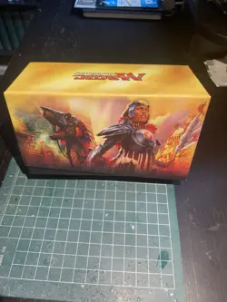Magic The Gathering Rivals of Ixalan Empty Fat Pack Bundle Box. - Image 1