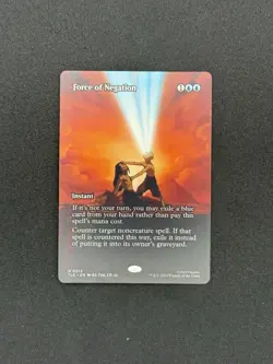 MTG: Force of Negation (Borderless) Avatar: The Last Airbender Reg NM - Image 1