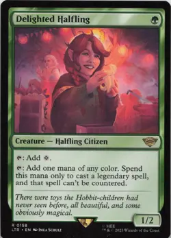 Delighted Halfling R Universes Beyond: The Lord of the Rings: Tales of Middle-ea - Image 1