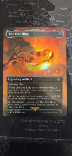 MtG The One Ring (Borderless) FOIL - Image 1