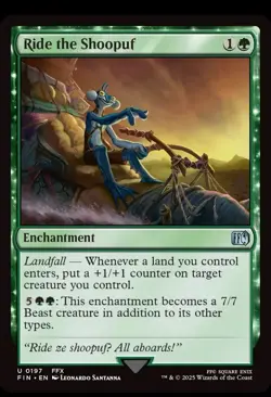 Ride the Shoopuf FIN 197 Uncommon MTG - Image 1