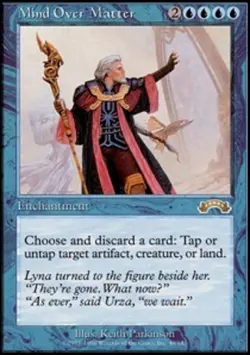 Mind Over Matter LP, English MTG Exodus - Image 1