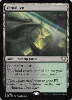 Vernal Fen R Commander: Edge of Eternities 24 NM MTG - Image 1