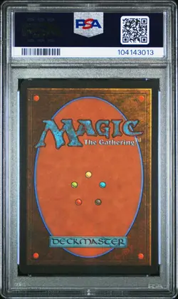 2020 MTG COMMANDER LEGENDS EXTENDED ART-FOIL #699 SCROLL RACK PSA 8 - Image 2