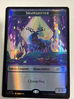 Shapeshifter Token (Elk) - 1906 - NM - Secret Lair (SLD) (Rainbow Foil) - Image 1