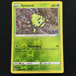 Spinarak (Peelable Ditto) 006/078 - Sword & Shield Pokemon GO - Pokemon TCG - Image 1