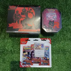 Pokemon Destined Rivals ETB Elite Trainer Box , Blisted + Mewtwo Tin Sealed - Image 2