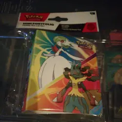 Pokemon Tcg mega evolution Mini Portfolio Mini Binder Holds 60 No Booster Pack - Image 1