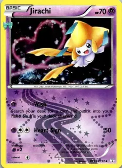 Pokemon TCG Jirachi RC13/RC32 Generations: Radiant Collection Holo NM (SKU 1-2) - Image 1