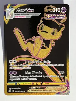 Pokemon TCG Mew VMAX TG30/TG30 Lost Origin Trainer Gallery Secret Rare Card NM - Image 1