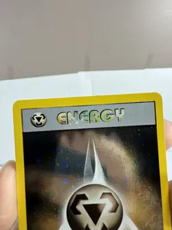 Pokemon Metal Energy 19/111 Neo Genesis Holo Swirl - Image 3