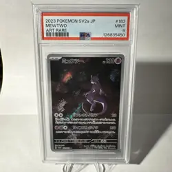 PSA 9 Mewtwo 183/165 SV2a 151 Art Rare Japanese Pokemon Card MINT - Image 1