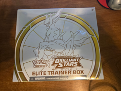 Pokemon TCG Sword & Shield Brilliant Stars Elite Trainer Box ETB Sealed - Image 1