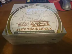 Pokemon TCG Sword & Shield Brilliant Stars Elite Trainer Box ETB Sealed - Image 4
