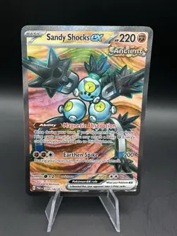 Sandy Shocks EX 228/182 Ultra Rare Full Art Pokemon TCG Paradox Rift - Image 1