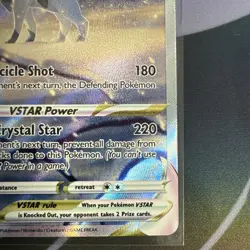 Pokemon TCG Glaceon VSTAR GG40/GG70 Crown Zenith Alt Art Galarian Gallery - Image 5