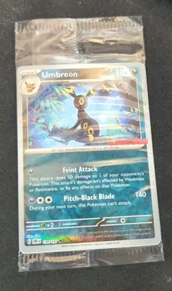 (SEALED) Umbreon - 130/197 - Pokemon Scarlet & Violet Promo Gamestop Holo NM - Image 1
