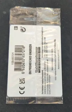 (SEALED) Umbreon - 130/197 - Pokemon Scarlet & Violet Promo Gamestop Holo NM - Image 2