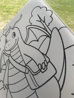 Pokemon XL TOP LOADER Dragonite Laser Engraved Binder/ Made To Order! - Image 5