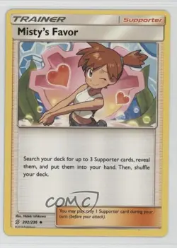 Misty's Favor Pokemon Sun & Moon Unified Minds #202 - Image 1