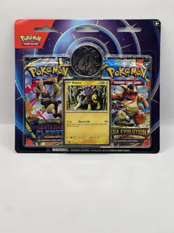 NEW Pokemon Mega Evolution & Phantasmal Flames 2-Pack Blister Sealed - Raikou - Image 1