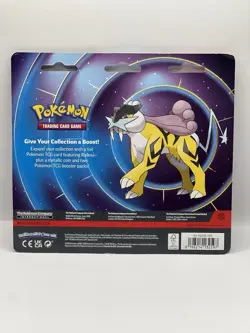 NEW Pokemon Mega Evolution & Phantasmal Flames 2-Pack Blister Sealed - Raikou - Image 2