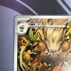 Pokemon TCG Shiftry 163/162 Temporal Forces Illustration Rare - Image 2