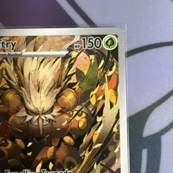 Pokemon TCG Shiftry 163/162 Temporal Forces Illustration Rare - Image 3