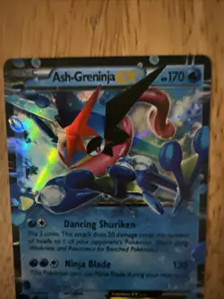 2016 Ash-Greninja EX XY133 XY Black Star Promo Pokemon TCG - Image 3
